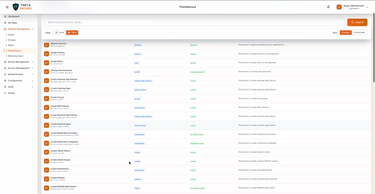 Create and Assign Permissions